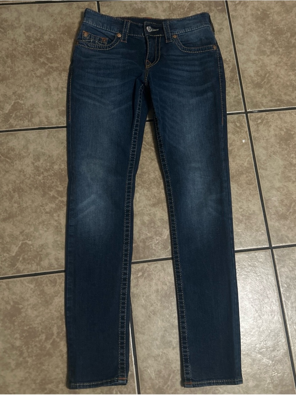 True religion Dark Blue men  Slim Jeans size 29x32
